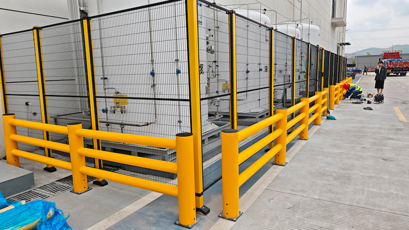 New Safety Barrier Installation Completed for Our Client
