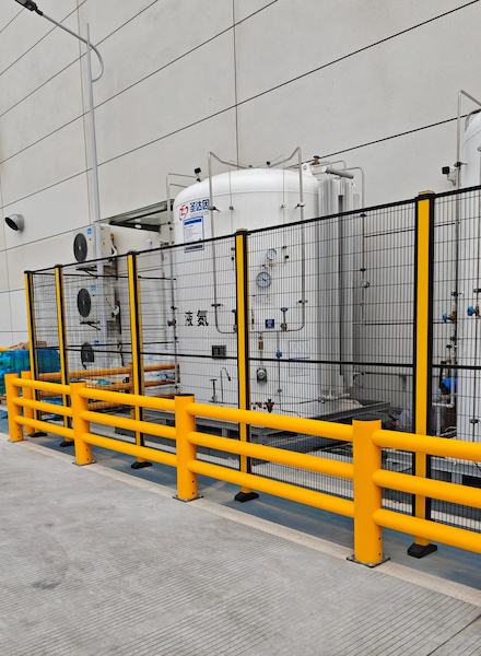 Outdoor Equipment Safety Barrier