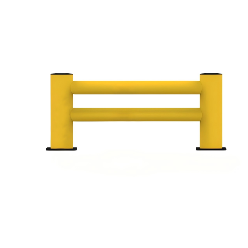Flexible Polymer Anti-Collision Guardrail | Warehouse Rack Safety Barrier