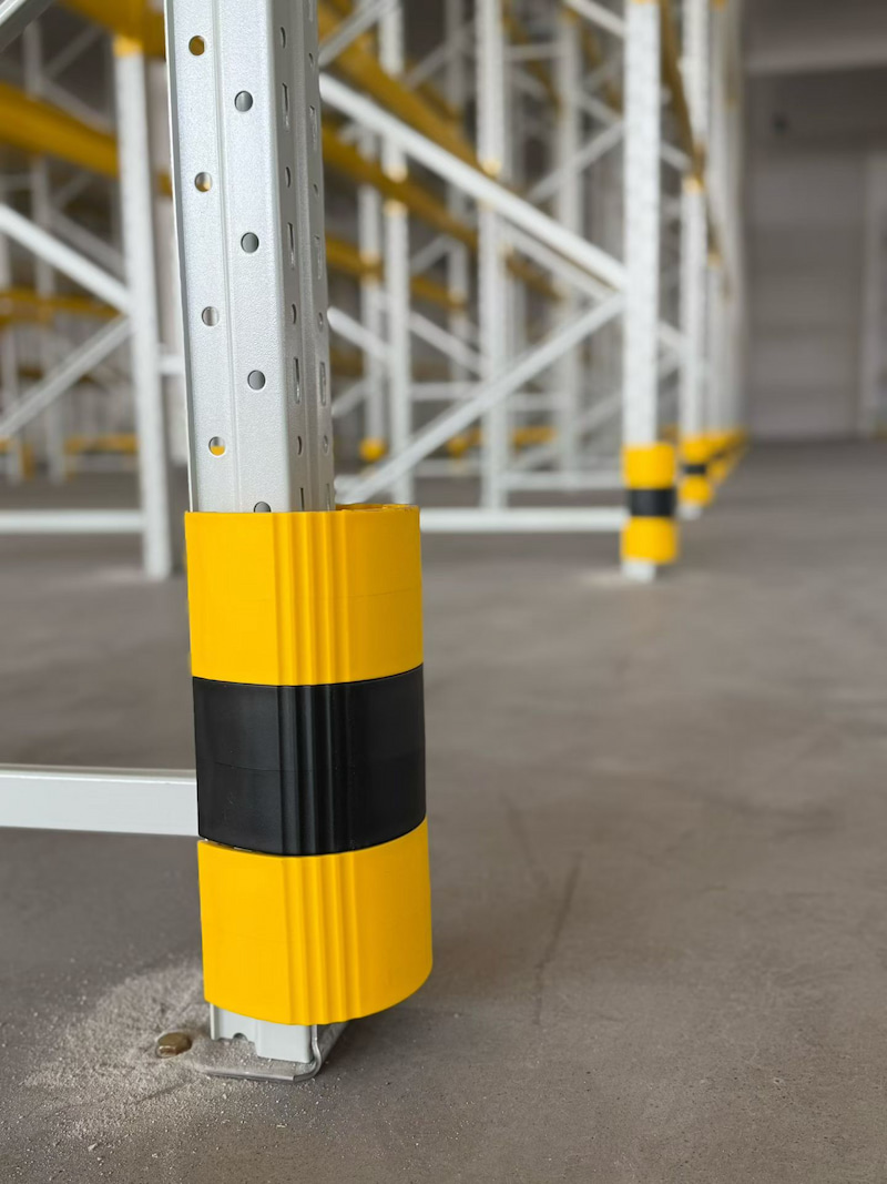 flexible pallet rack upright protectors
