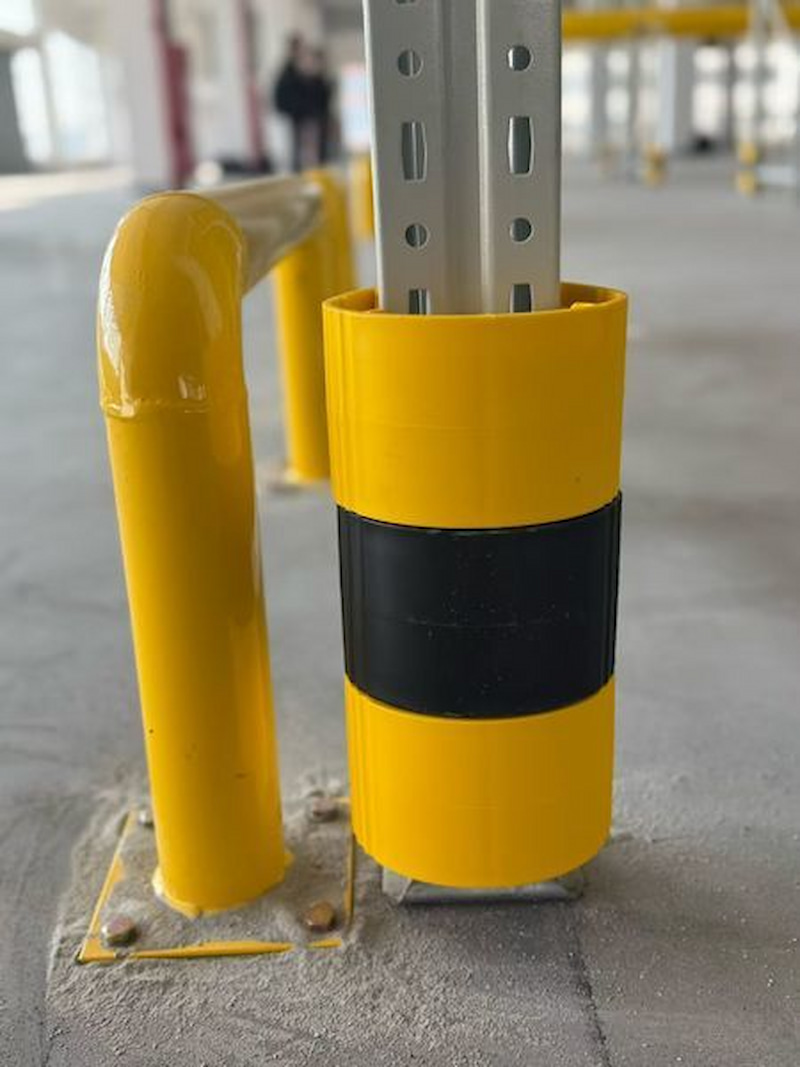 warehouse rack upright protection