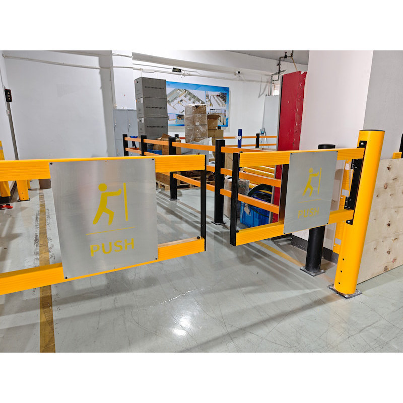 Warehouse Anti-Collision Swing Gate | Forklift Impact Protection