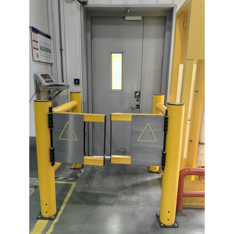 Flexible Impact Protection Swing Gate | Industrial Forklift Safety Gate