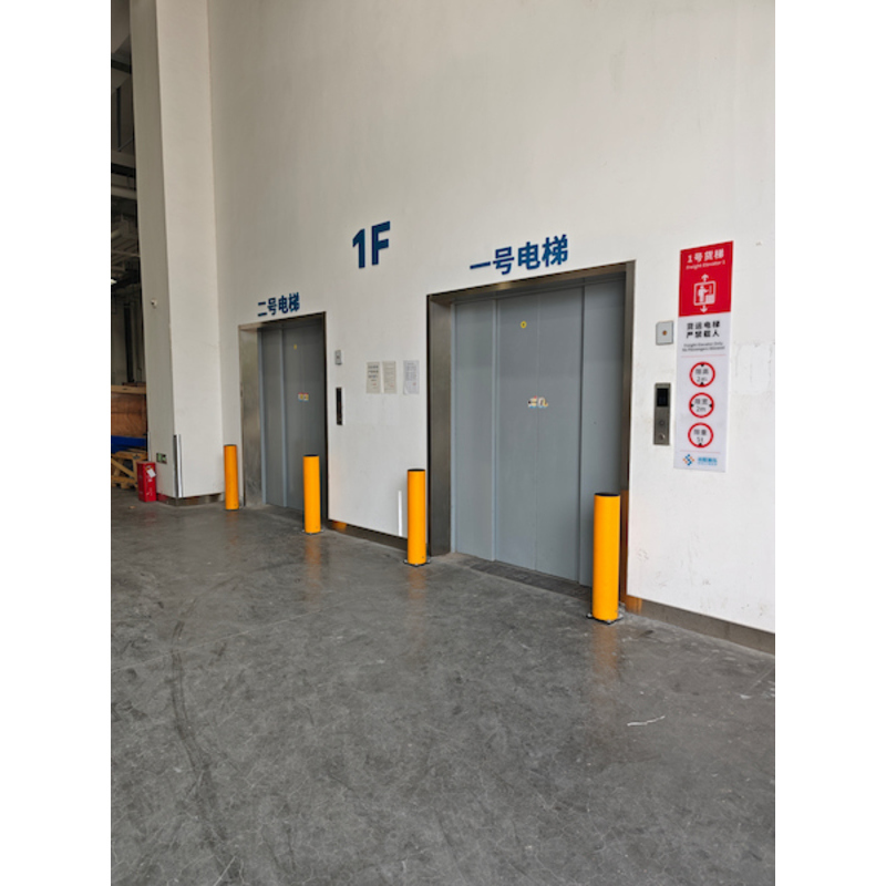 Plastic Safety Bollard | Warehouse & Industrial Impact Protection